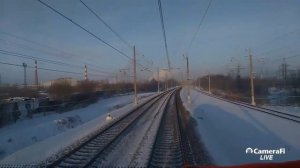 глазами машиниста Москва - Санкт Петербург 360°