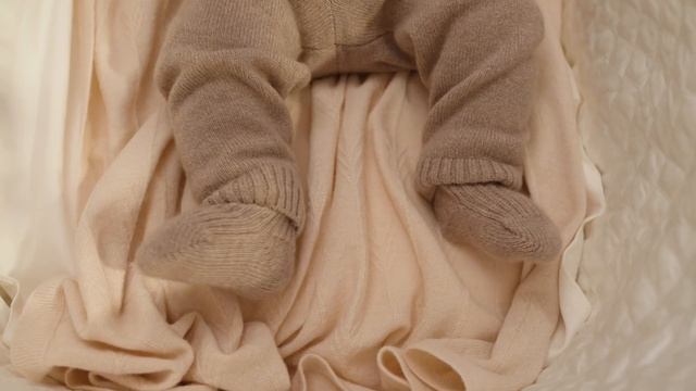 Born To Bloom костюм для мальчика из кашемира и шерсти ягнен