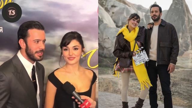 Хакан Сабанджи и Гупсе Озай о смелых сценах Ханде Эрче смотреть онлайн