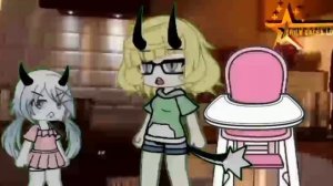 👶treated like a baby gacha life👶👄на русском 👄 с озвучкой!