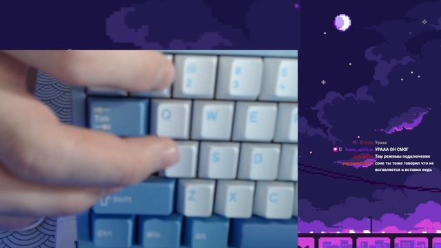 ОБЗОР И ТЕСТ НОВОЙ КЛАВИАТУРЫ RAINY 75 PRO | FORTNITE