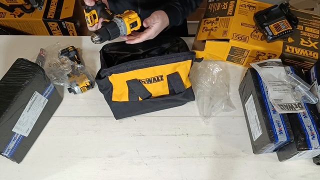 БАГАТО ІНСТРУМЕНТу США АМЕРИКА розпаковка Dewalt Dcg405 Dcf630