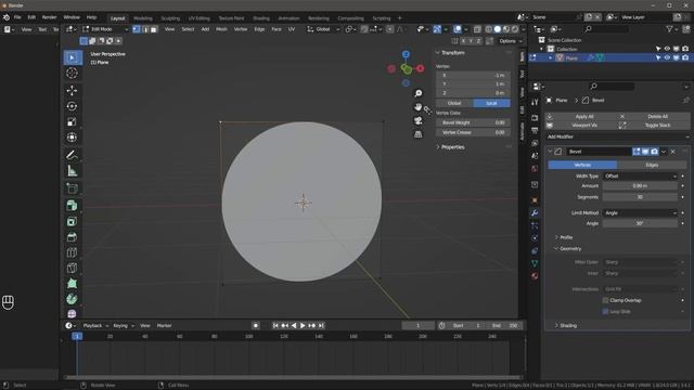 03-1 Using Modifiers to Create Forms and Rendering