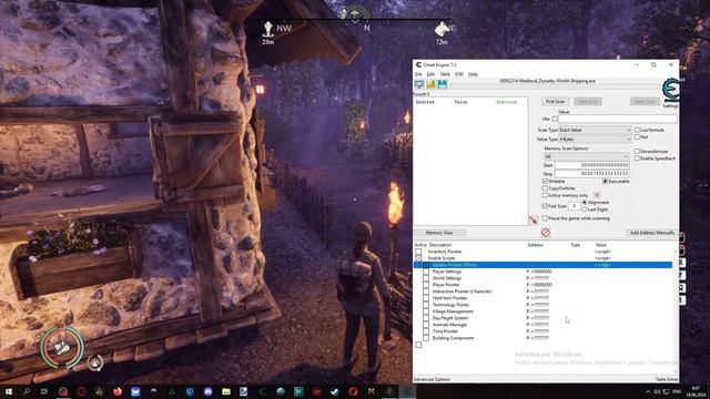 Medieval Dynasty. Взлом Репутации Династии с помощью Cheat Engine смотреть онлайн
