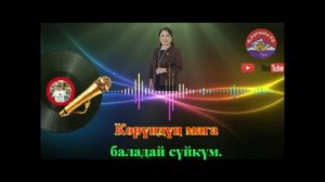 Кыргызча караоке Роза Аманова Көздөрүң менен коштошу?