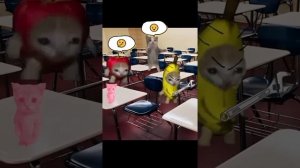 Banana Cat and Happy Cat School Day Part 7 - 9 - Банана Кот или Happy Cat школа день часть 7 - 9