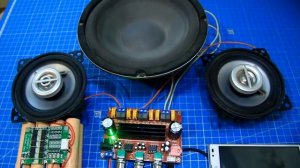 🔊 Усилитель 2.1 с сабвуфером D класса на двух TPA3116D2