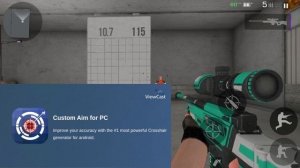Как сделать прицел на авм в стандофф 2 на телефоне