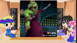 Реакция Наруто, Сакуры и Саске на ТТ Черепашек Ниндзя. P. S. И немного из Лайка... Ч. О.