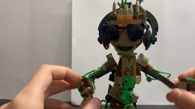 Танцующий Грут LEGO Super Heroes Marvel #legomarvel #lego