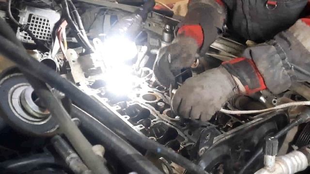 Ларгус, замена маслосъемных колпачков. Дв 21129. Полная в