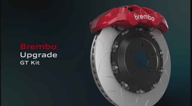 Двусоставной чугунный диск с тормозным суппортом kit. смотреть онлайн