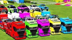 Машинки летают и прыгают! Развивающие мультики Машины помощники. Мультфильмы про машинки