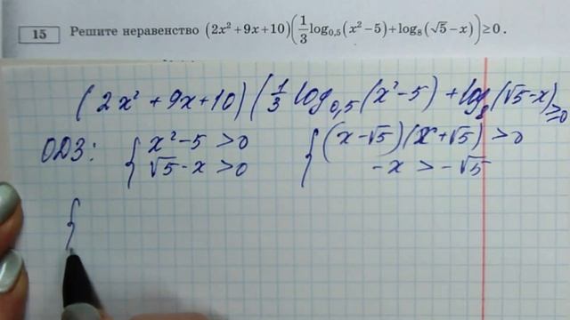 ЕГЭ ПРОФИЛЬ 2025. ЯЩЕНКО 36 ВАРИАНТОВ. ЗАДАНИЕ 15 ВАРИАНТ 9
