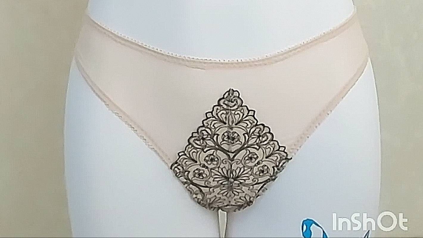 Шьем трусики стринги. Выкройки в описании.