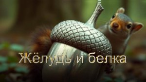 Жёлудь и белка