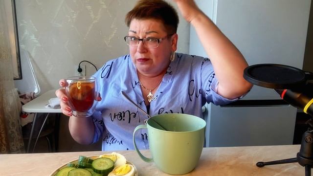 Так каши захотелось /Готовлю завтрак и ем/Мукбанг или ?