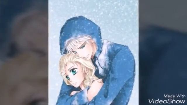 Эльза и Джек Фрост клип. смотреть онлайн