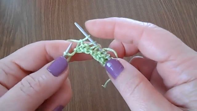 Резинка 2х2 спицами. Видео урок