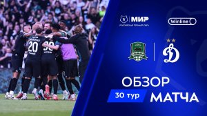 Обзор чемпионского матча «Краснодар» – «Динамо» | Мир РПЛ 2024/25