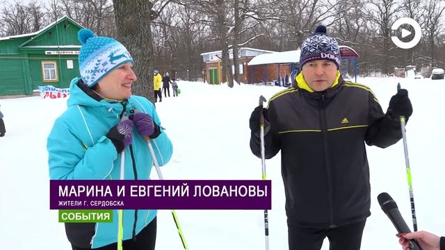 Юные сердобчане осваивают навыки хождения на лыжах смотреть онлайн