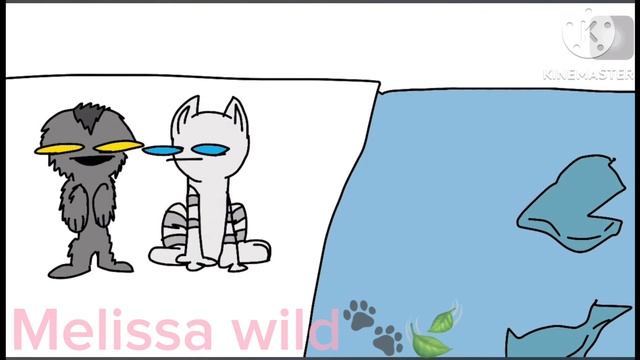 Озвучка к анимации Арси|коты воители огонь и лёд в двух словах🦋| смотреть онлайн