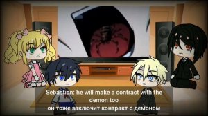•|Black Butler past react to future|•темный дворецкий прошлое реагирует на будущее|gacha club