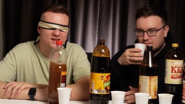 Какой квас самый вкусный? Пробуем ПЯТЬ разных КВАСОВ! ?