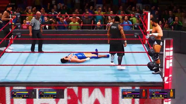 Какай мощный удар WWE 2K20 55 смотреть онлайн