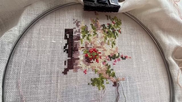 ВЫШИВКА 🧵/Новый процесс/Подбор ткани