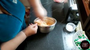 Пельмени с красной рыбой. Dumplings with red fish.