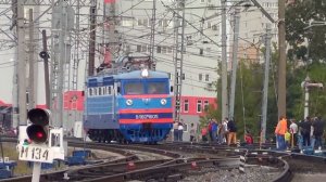 Динамическая экспозиция локомотивов ЭКСПО 1520 2 сентября 2017 г  491rcvArgRU