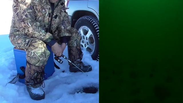 Ловля окуня на русловой бровке. смотреть онлайн