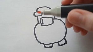 Как нарисовать АМОГУСА! |  Draw Amogus!