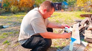 Разводим бензин с маслом для бензопилы