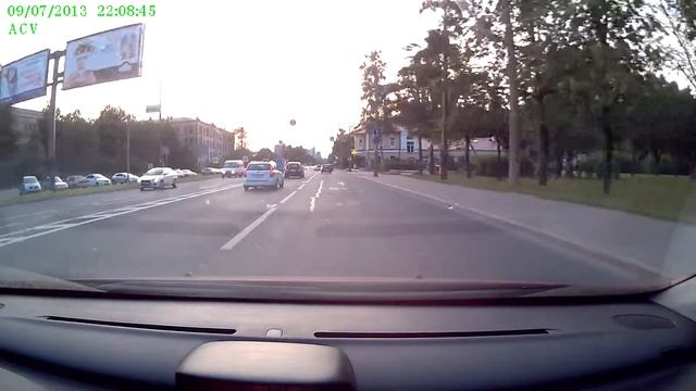 ACV Q2 Mini New! Тест Обзор видеорегистратора Вечер Против солнца Full HD смотреть онлайн