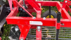 Копаю картошку минитрактором МТЗ-132н с мотоблочной ка?