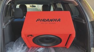 Сабвуфер DL Audio Piranha 15A Orange V.2 в багажник Рено Дастер