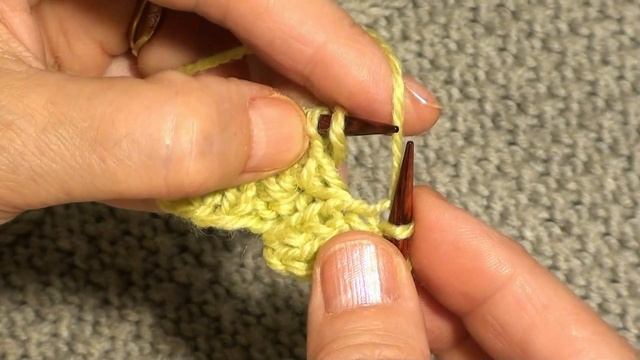 Узор из вытянутых петель. Колоски смотреть онлайн