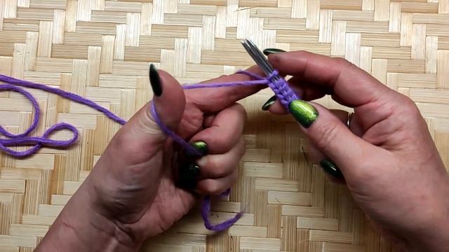 Как набрать петли?  #вязаниенаспицах #набратьпетли