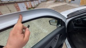 Z ОБРАЗНЫЙ УПЛОТНИТЕЛЬ НА ДВЕРИ LADA GRANTA CROSS