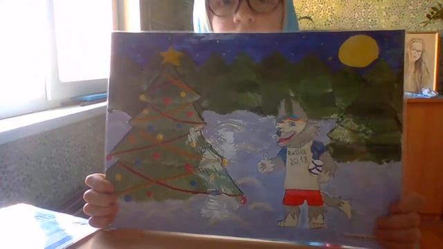 Рассказ о рисунке из прошлого видео))) смотреть онлайн