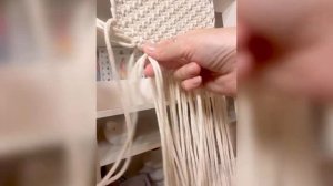 Макраме сумка кросс-боди своими руками