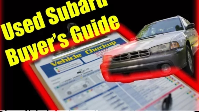 Руководство для покупателя подержанного Subaru смотреть онлайн
