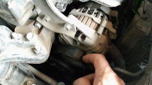 КИЯ РИО снятие генератора