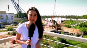 Губернатор Тверской области ознакомился с ходом работ на Западном мосту в Твери