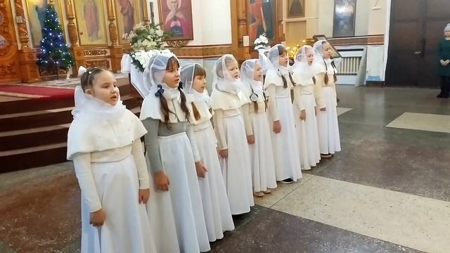 Рождественский концерт в храме Иверской иконы Божьей смотреть онлайн