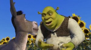 Великаны как лук, понятно?!! - Осёл докопался до Шрека | Шрек (2001)