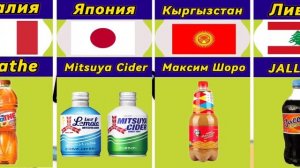 Бренды безалкогольных напитоков из разных стран