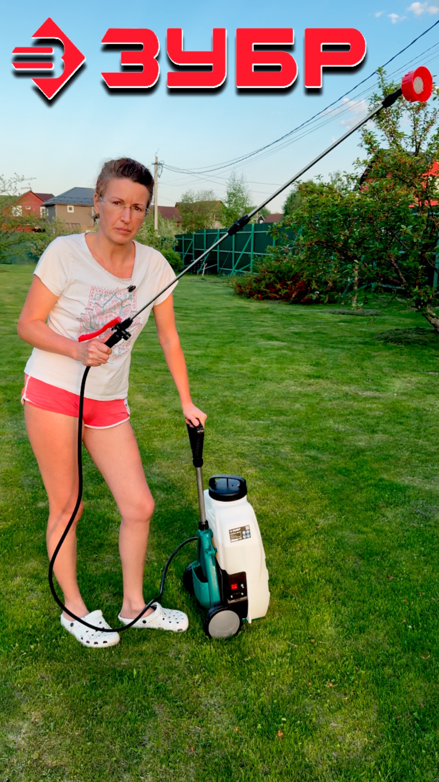 Опрыскиватель аккумуляторный ЗУБР ОПС-16К #обзор смотреть онлайн